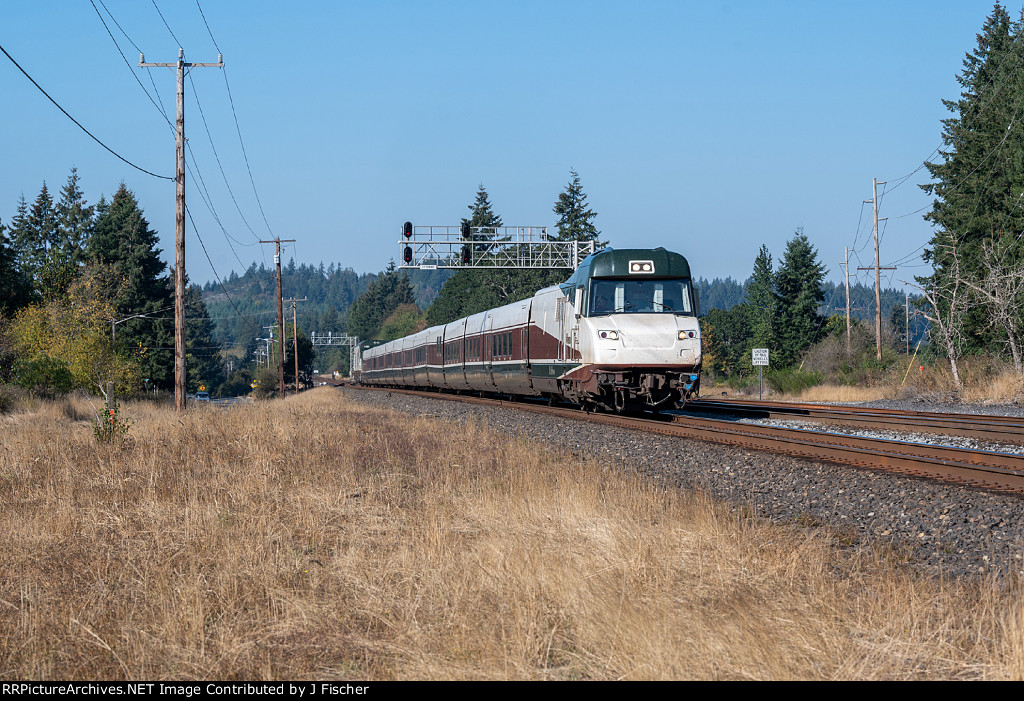 Amtrak southbound